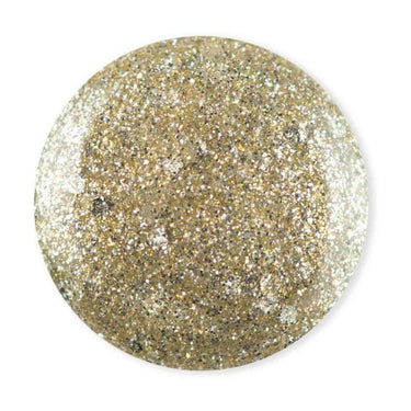 DeBelle Gel Nail Polish Sirius (Gold With Silver Glitter Sugar Finish Nail Paint)|Non UV - Gel Finish |Chip Resistant | Seaweed Enriched Formula| Long Lasting|Cruelty and Toxic Free| 8ml